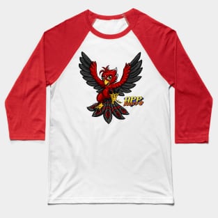 Birdie AppBeast Red and Black Baseball T-Shirt